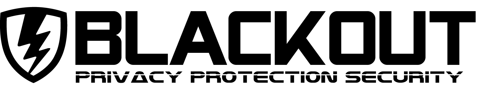 Blackout Horizontal Transparent Logo