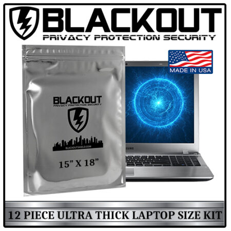 Blackout Ultra Thick 12 Piece Laptop Faraday Kit