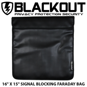 Blackout RFID Laptop Front