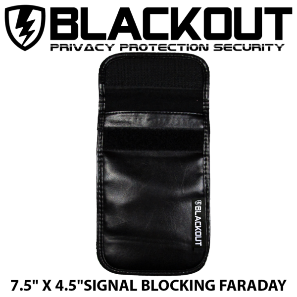 Blackout RFID Cell Phone Block Front