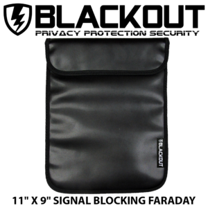 Blackout RFID Tablet Front
