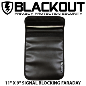 Blackout RFID Tablet Open