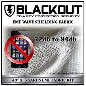 Blackout EMF Fabric