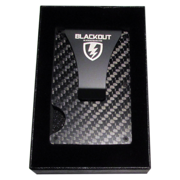 Blackout RFID Money Clip Gift Box
